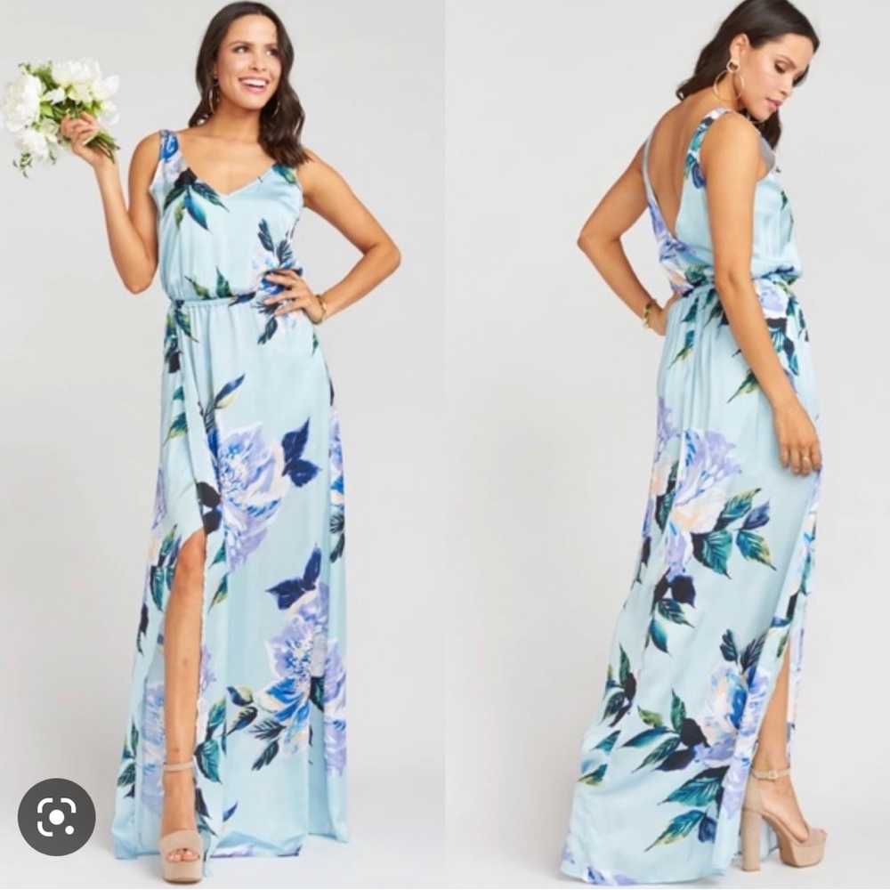 Floral maxi dress